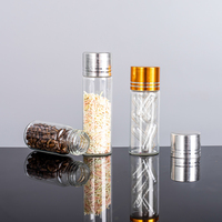 Flacons en verre 5ml 10ml 20ml 25ml 30ml Mini flacon cosmétique pour huile d'attar, flacon de test, tube avec bouchon à vis