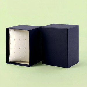 Emballage cadeau de luxe écologique, boîtes rigides en papier kraft imprimées sur mesure avec impression UV pour bijoux/montres/lunettes, recyclées - Product Image 1