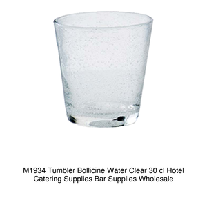 Vaso de Vidrio Transparente para Agua, 30 cl, Altura 9 cm, Diámetro 8.6 cm, M1934 - Product Image 2