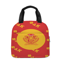 Sac à déjeuner Chi Eta Phi, nouveau sac isotherme personnalisé en gros pour sororité, sac à déjeuner portable pour le camping en plein air et les voyages