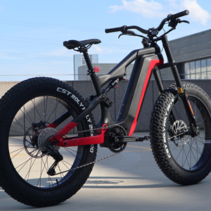 Bicicleta Eléctrica 4 LEAF HULK 48V 20AH Super, BAFANG M620 1000W, Neumáticos Gruesos 26*4.8, Frenos de Disco, Aleación de Aluminio, Fibra de Carbono Dual - Product Image 1