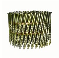 Clous de charpente en acier au carbone galvanisé à chaud de 3-1/4" x 0,120, conformes à la norme ASTM F1667 pour la construction en bois, ANBOR
