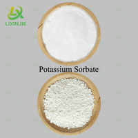 Sorbate de potassium de qualité alimentaire en poudre et granules E202 CAS24634-61-5 FEMA2921 – Conservateur à large spectre certifié Casher et Halal pour les aliments