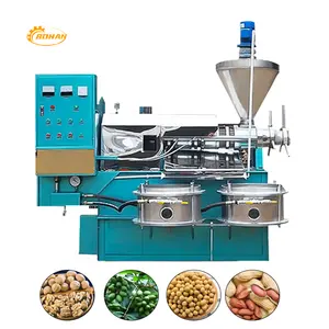 Hot Selling Coconut Olive Sesame Hydraulic Spiral Oil Press Fully Automatic Industrial Cold Press Price