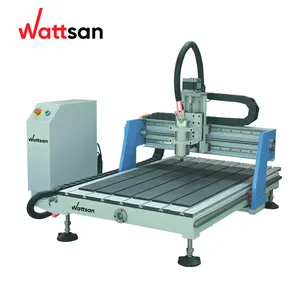 Wattsan 1.5kw 2.2kw 3d雕刻6090迷你cnc铣床用于木材金属