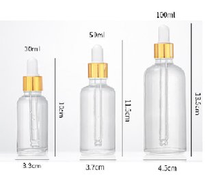 Botella de Vidrio Esmerilado de Lujo de 30 ml con Gotero, Color Personalizado, Botella Vacía para Aceites Esenciales, Impresión de Serigrafía - Product Image 1