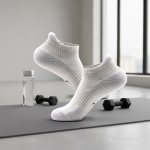 Calzini alla Caviglia Traspiranti e Antibatterici con Logo Personalizzato, Calzini Sportivi in Fibra di Bambù Invisibili per <span class=keywords><strong>Uomo</strong></span>, per Corsa e Fitness - Product Image 3
