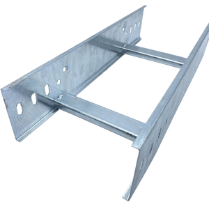 Système de support de câbles en <span class=keywords><strong>acier</strong></span> inoxydable galvanisé à chaud perforé de 100 mm, 16 pièces, anti-corrosion, <span class=keywords><strong>prix</strong></span> d'usine - Product Image 1