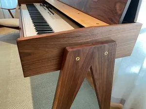 ขาตั้งเปียโนไม้เนื้อแข็งสำหรับอุตสาหกรรม ขาตั้งคีย์บอร์ดดิจิตอลขนาดใหญ่ ขาตั้งคีย์บอร์ดเปียโนสำหรับเด็ก โต๊ะวางคีย์บอร์ด - Product Image 4
