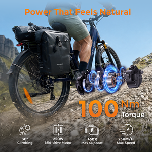 ENGWE E26 3.0 Pro Bicicleta Todoterreno de 26 Pulgadas, 48V, Doble Suspensión, Motor Central, Neumáticos Anchos, Bicicleta Eléctrica, Venta al por Mayor B2B OEM, E26 3.0 Pro 26 Pulgadas A - Product Image 5