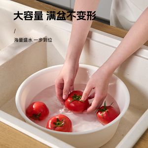 Mini <b>Basin</b> For Girls Private Cleaning Thickened Plastic <b>Round</b> Shape For Dorm Home Baby Use LKL 111 112 113 - Product Image 2