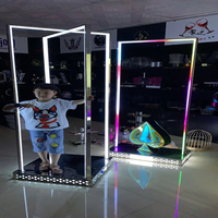 Lumières de scène GOGO pour boîte de nuit, décoration de cage lumineuse, interaction publique et visionnement de la puissance divine