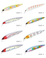 Leurre de pêche flottant WildTrek 30g 16cm, leurre dur de plongée profonde avec yeux 3D et hameçons triples pour la pêche en eau douce en rivière et en lac
