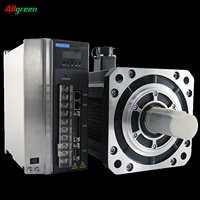 130ST-M15025 Torsi Tinggi 3.8KW 220V 3 Fasa AC Servo Motor Drive Kit 15N.m 2500rpm dengan Kabel untuk Mesin CNC