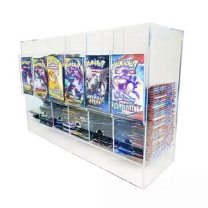 Pack Card Dispenser 6 Slot Acrylic <b>Booster</b> Pack Dispenser Display <b>Case</b> for <b>Pokemon</b> TCG MTG Yugiho Card - Product Image 1