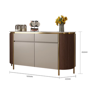 <span class=keywords><strong>Aparador</strong></span> Moderno de Lujo Ligero de Madera Maciza para Sala de Estar, Mueble para el Hogar de Villa - Product Image 3