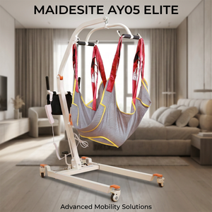 Elevador Eléctrico para Pacientes con Eslinga <span class=keywords><strong>de</strong></span> Cuerpo Completo, Ayuda <span class=keywords><strong>de</strong></span> Transferencia Móvil <span class=keywords><strong>de</strong></span> Alta Resistencia para Cama, Silla <span class=keywords><strong>de</strong></span> Ruedas, Inodoro y Cuidado en el Hogar - Product Image 1
