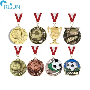 Customized Medal Games Commemorative Medal Football Honor Metal Medal Production