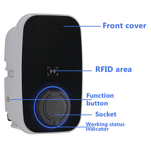 Wallbox EV Charger Type 2 22kw Charging Station AC 22kw <strong>Level</strong> 2 EV Charger with Load <strong>Balance</strong> - Product Image 3