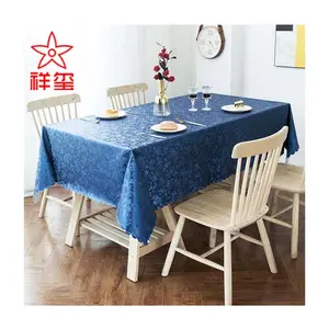 Artificial Leather Rectangle Heavy Duty Table Cloth with Smooth Surface - Soft Hand-Feeling Decoration Tablecloth