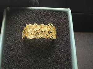Vendita Diretta dalla Fabbrica, Anello Nugget Personalizzato, Gioielli Hip Hop di Alta Qualità <span class=keywords><strong>per</strong></span> Uomo e Donna, Regalo <span class=keywords><strong>per</strong></span> la Festa del Papà - Product Image 2