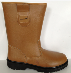 Toe protection Against Construction Hazards Waterproof slip Oil Resistant <strong>Work</strong> Safety Shoes Steel Toe Black <strong>8</strong> Safety <strong>Boot</strong> Scarpe - Product Image 1