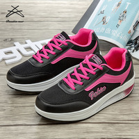 Chaussures pour femmes printemps/automne, nouveau design, chaussures fantaisie à lacets, chaussures de sport pour filles, baskets décontractées