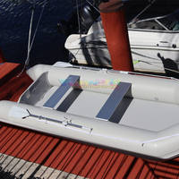 Bateaux gonflables multi-personnes en PVC, bateau de pêche gonflable en mer, bateau de sauvetage gonflable, bateau gonflable en Hypalon avec moteur