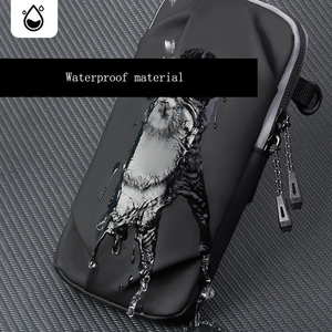 กระเป๋าคาดแขนแบบสะพายข้างเดียวสำหรับทุกเพศ กันน้ำ ใส่โทรศัพท์มือถือ เหมาะสำหรับวิ่ง ออกกำลังกาย เดินทาง ท่องเที่ยว - Product Image 6