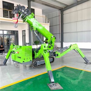 Grúa Araña Miniexcavadora Yitaiwei YTW3.0 de 5 Toneladas, Pluma Telescópica Hidráulica de 3 Toneladas, Altura de Elevación de 9.2m, Bajo Consumo de Combustible - Product Image 2