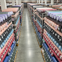 Tissu brossé 100 % polyester tissé uni de grande largeur, de haute qualité, vente en gros d'usine, pour draps, oreillers et matelas pour garçons et filles