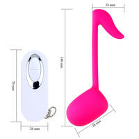 GREAT FORCE Erwachsenenprodukt Sexspielzeug Beckenbodentrainer für Frauen Vibrator Ei-förmige Vaginalkugeln Weibliches Harnröhren-Sextoy