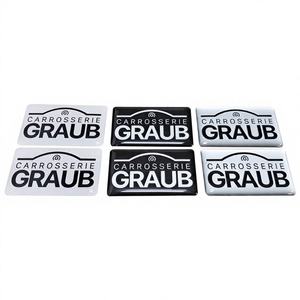 Étiquette en dôme d'époxy transparente 3D, adhésif Nitto 500, autocollant de forme irrégulière, étiquette d'emballage en cristal 3D imperméable pour automobiles - Product Image 1