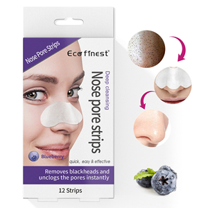 Eco Finest Loại Bỏ Mụn Đầu Đen Ngay Lập Tức Và Làm Thông Thoáng Lỗ Chân Lông 12 Miếng Dán Mũi Việt Quất-281161 - Product Image 6