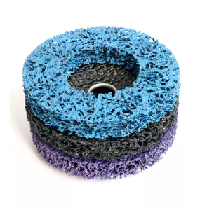 Amoladora angular de discos de polietileno de tira púrpura, limpieza, eliminación de pintura, soldadura de óxido, pulido de rueda de pelado azul - Product Image 1