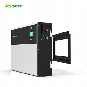 Batería de Litio para Sistema de Almacenamiento de Energía Solar Doméstico de 5KWh/10KWh, 51.2V 200Ah, Ciclo Profundo, Comunicación CAN - Product Image 3