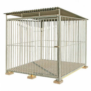 <span class=keywords><strong>Cage</strong></span> pliable pour animaux de compagnie, résistante à la rouille, en acier inoxydable, mobil, pour chat et chien, meubles pour animaux de compagnie pour une utilisation en intérieur/extérieur - Product Image 1