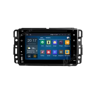 2 DIN Android立体声汽车收音机DVD gps navi播放器适用于GMC雪佛兰Chevy Yukon Tahoe Suburban Sierra Acadia 2002-2007