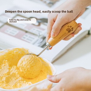 Cucchiaio <span class=keywords><strong>per</strong></span> Gelato a Forma di Orso in Acciaio Inox 304, Design Moderno e Minimalista, Cucchiaio Multiuso <span class=keywords><strong>per</strong></span> Frutta e Anguria - Product Image 2