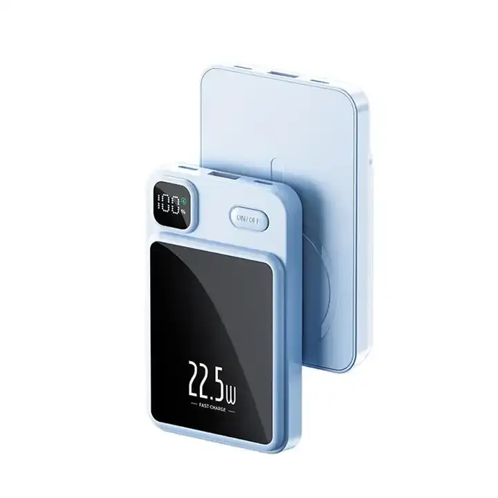 Apple pil telefonu şarj cihazı Mini Powerbank için özelleştirme manyetik Powerbank kabul