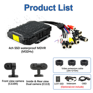 Hệ thống quản lý citops taxi mdvr: theo dõi GPS thời gian thực, giám sát hành vi lái xe và liên lạc để phòng ngừa tai nạn Hạm Đội - Product Image 5