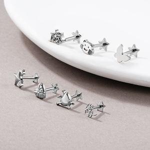 Venta <span class=keywords><strong>al</strong></span> por mayor multifuncional Body Piercing Jewelry F136 titanio Anti <span class=keywords><strong>alergia</strong></span> pendientes labio Studs Piercing - Product Image 6