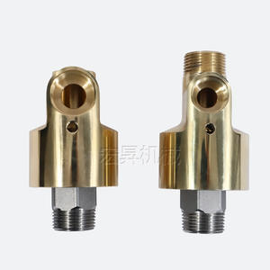Raccord rotatif hydraulique en laiton de type H Shandong Hongsheng Machinery HD15A pour système de refroidissement eau/huile, fileté DN10 DN200 - Product Image 5