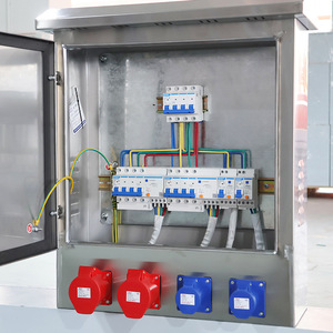 Stainless Steel Outdoor Socket Box 500x600x200 Ip66 Waterproof Industrial Wall Mounted Power Distribution Box - Product Image 3