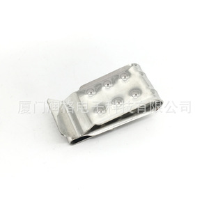 Clip de câblage en acier inoxydable en forme de C pour la fixation des panneaux solaires, largeur 16,5 mm avec nervures de renforcement - Product Image 3