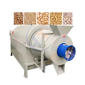 OCEAN Fertilizer Coffee Bean Mechanical Wooden Chip Dry Equipment Tumbler Slag Silo Grain Dryer Machine