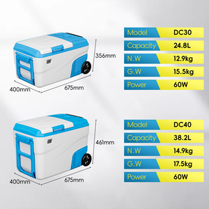 Réfrigérateur de voiture Alpicool DC30 12v Réfrigérateur électronique de camping Emballage personnalisé Compresseur Petits réfrigérateurs de voiture Congélateur Mini glacière - Product Image 2