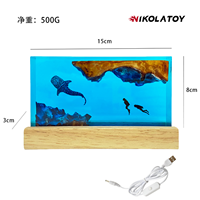 NIKOLATOY Jouet double modèle Requin baleine - Thème cinéma et télévision avec lumière chaude, à partir de 14 ans