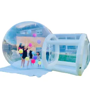 अनुकूलित आकार पारदर्शी Inflatable बुलबुला घर गुब्बारा सील मानव बुलबुला घर