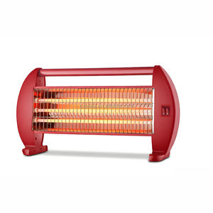 Calentador de Cuarzo Infrarrojo de Diseño Clásico de 1200W para el Hogar, Calentamiento Rápido, <span class=keywords><strong>3</strong></span> Bombillas, Protección Antivuelco, Independiente, de Plástico, para Baño, Enchufe EU/UK - Product Image 4